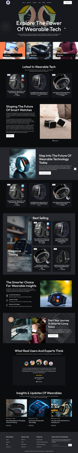 Smart Watches & Wearables