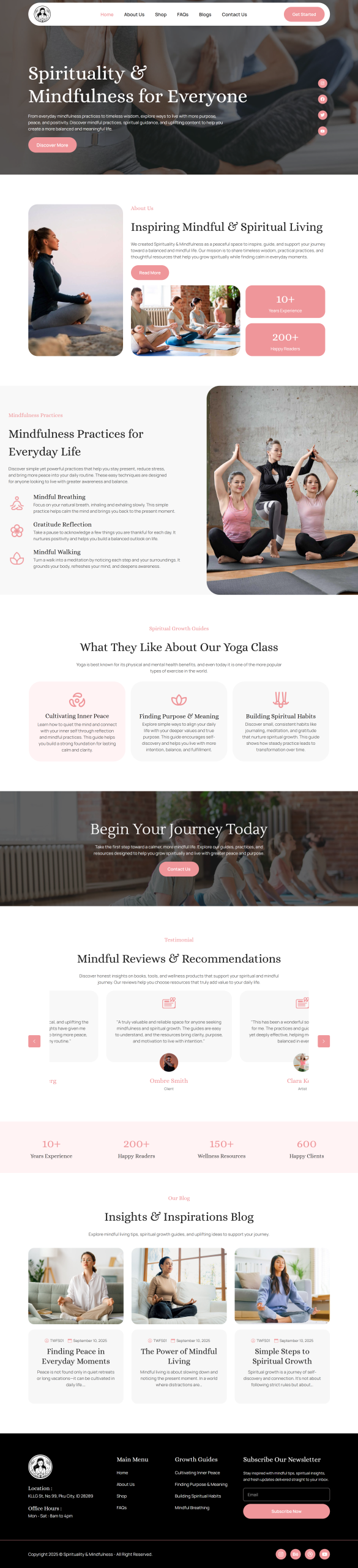 Spirituality & Mindfulness