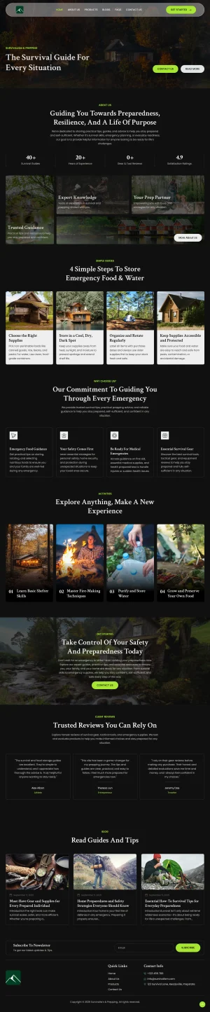 Survivalism & Prepping